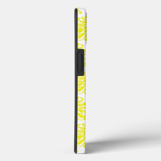 Coques Case-Mate iPhone Lemon Elegant Damask (Verso / Droite)