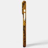 Coques Case-Mate iPhone Lemon Luxe : Conception de serpent jaune (Verso / Gauche)