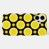 Coques Case-Mate iPhone Lemon Pattern (Verso (horizontal))
