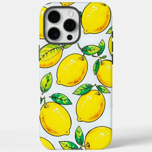 Coques Case-Mate iPhone Lemon phonecase (Verso)