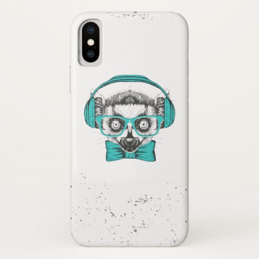 Coques Case-Mate iPhone Lemur| Amoureux de la musique (Dos)