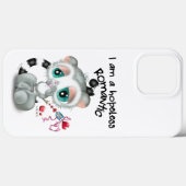 Coques Case-Mate iPhone Lémurien Charmant avec Flèche de Cupidon – Amour D (Verso (horizontal))