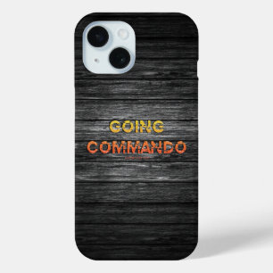 Coque Pour iPhone 15 L'énergie brute de SlipperyJoe's allant commando d