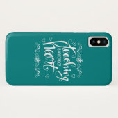 Coques Case-Mate iPhone L'enseignement est un travail d'expression (Dos (Horizontal))