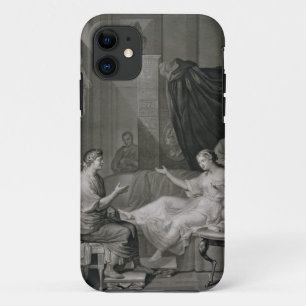 Coque Case-Mate Pour iPhone L'entrevue d'Augustus et de Cléopâtre, gravée