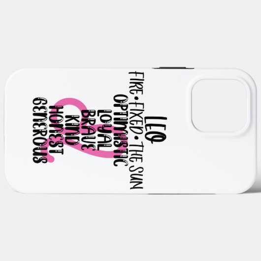 Coques Case-Mate iPhone Leo (Verso (horizontal))