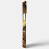 Coques Case-Mate iPhone Léon, zodiac, or, Naissance, design, tendance (Verso / Droite)