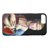 Coques Case-Mate iPhone Léonard de Vinci Lady avec une mine (Dos (Horizontal))