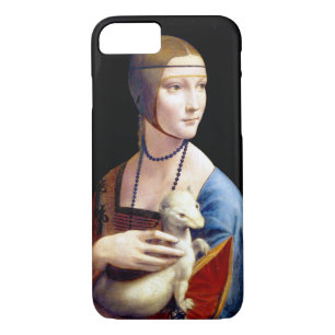 Coques Pour iPhone Léonard de Vinci Lady avec une mine