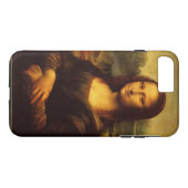 Coques Case-Mate iPhone Leonardo Da Vinci Mona Lisa Peinture d'Art (Dos (Horizontal))