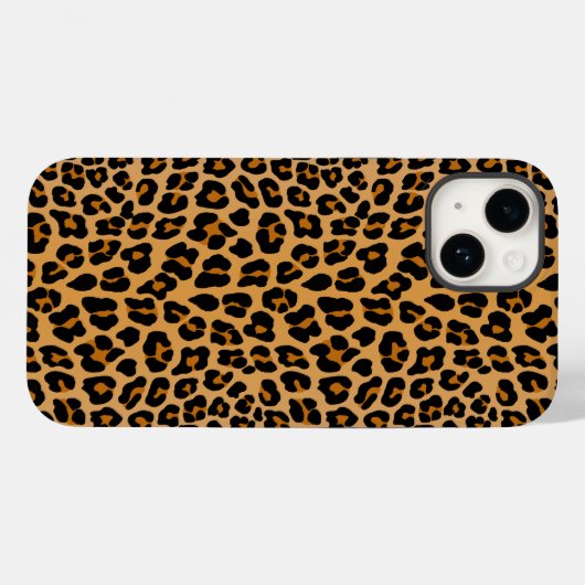 Coques Case-Mate iPhone Leopard (Verso (horizontal))