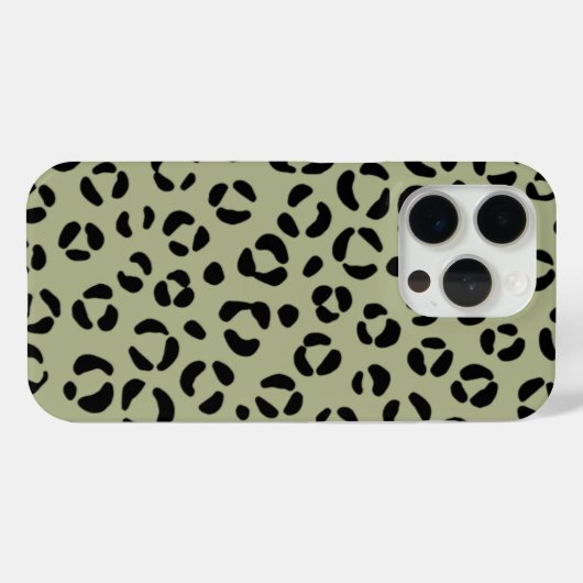 Coques Case-Mate iPhone Léopard âgé (Verso (horizontal))