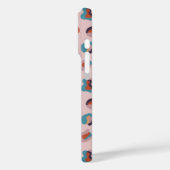 Coques Case-Mate iPhone Leopard animal rose moderne (Verso / Gauche)