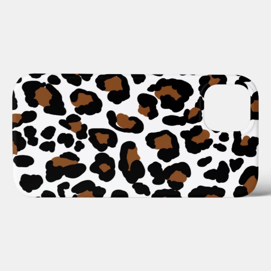 Coques Case-Mate iPhone Leopard Big Cat Fur Motif Imprimer (Verso (horizontal))