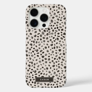 Coques iPhone 16 Pro Leopard Cheetah Motif de peau animale sauvage