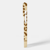 Coques Case-Mate iPhone Leopard Cheetah Poster de animal Personnalisé Nom (Verso / Gauche)