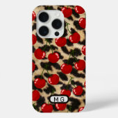 COQUES Case-Mate iPhone LEOPARD & CHERRIES POSTER DE ANIMAL (Verso)