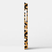 Coques Case-Mate iPhone léopard de peau d'animal : motif d'aquarelle. (Verso / Gauche)