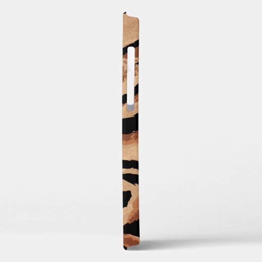 Coques Case-Mate iPhone Léopard de tigre : Peau animale sans joint (Verso / Gauche)