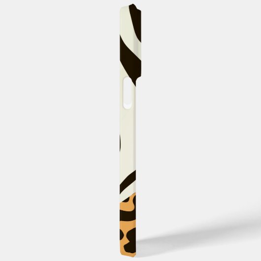 Coques Case-Mate iPhone Léopard et zèbre (Verso / Droite)