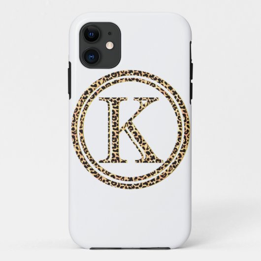 Coques Case-Mate iPhone Leopard K (Dos)