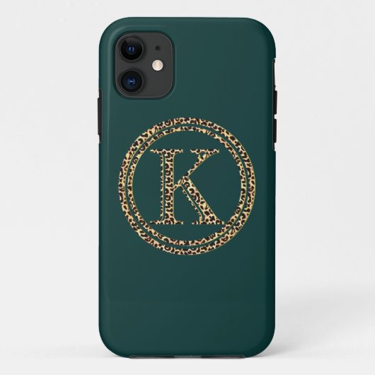 Coques Case-Mate iPhone Leopard K (Dos)