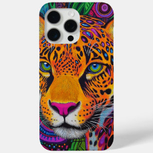 Coque iPhone 15 Pro Max Léopard Lumineux