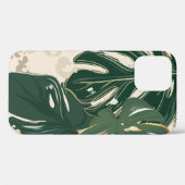 Coques Case-Mate iPhone Leopard motif, poster de animal design transparent (Verso (horizontal))