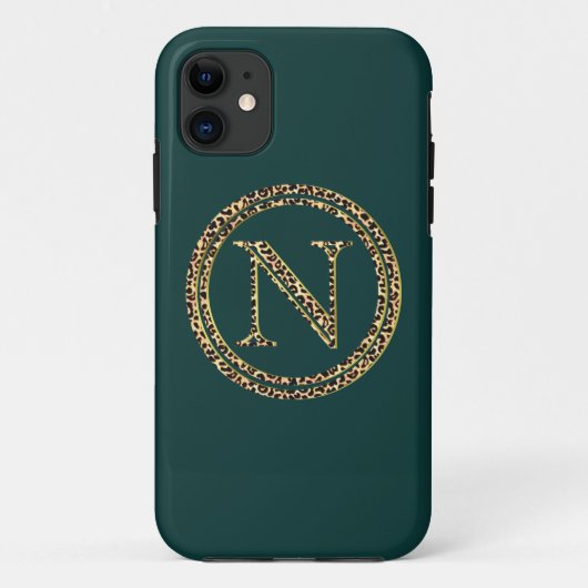 Coques Case-Mate iPhone Leopard N (Dos)