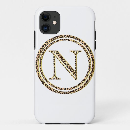 Coques Case-Mate iPhone Leopard N (Dos)