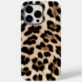 Coques Case-Mate iPhone Léopard noir Brown crémeux (Verso)