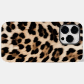 Coques Case-Mate iPhone Léopard noir Brown crémeux (Verso (horizontal))