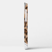 Coques Case-Mate iPhone Leopard Nom manuscrit Pearl Diamond Collier (Verso / Gauche)