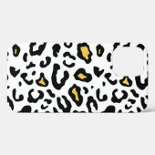 Coques Case-Mate iPhone Léopard peau transparente motif (Verso (horizontal))