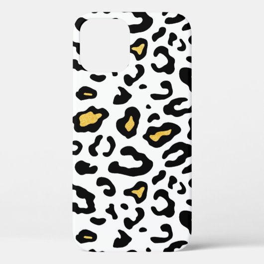 Coques Case-Mate iPhone Léopard peau transparente motif (Verso)