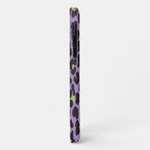 Coques Case-Mate iPhone Leopard Print, Léopard Spots, Purple Leopard (Dos/Gauche)