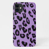 Coques Case-Mate iPhone Leopard Print, Léopard Spots, Purple Leopard (Dos)