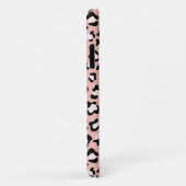 Coques Case-Mate iPhone Léopard Print, Léopard Spots, Rose Léopard (Dos/Droite)