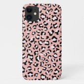 Coques Case-Mate iPhone Léopard Print, Léopard Spots, Rose Léopard (Dos)