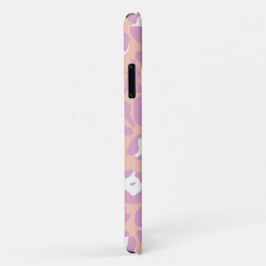 Coques Case-Mate iPhone Léopard Print, Léopard Spots, Rose Léopard (Dos/Droite)
