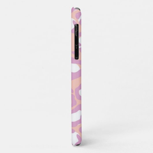 Coques Case-Mate iPhone Léopard Print, Léopard Spots, Rose Léopard (Dos/Gauche)