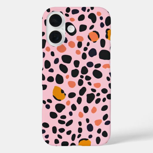 Coques Case-Mate iPhone léopard rose animal (Verso)