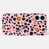 Coques Case-Mate iPhone léopard rose animal (Verso (horizontal))