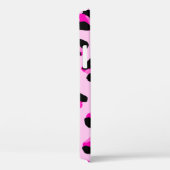 Coques Case-Mate iPhone Léopard rose. Motif de peau animale. Leopard. Pant (Verso / Droite)