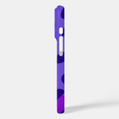 Coques Case-Mate iPhone "Leopard violet électrique" (Verso / Gauche)