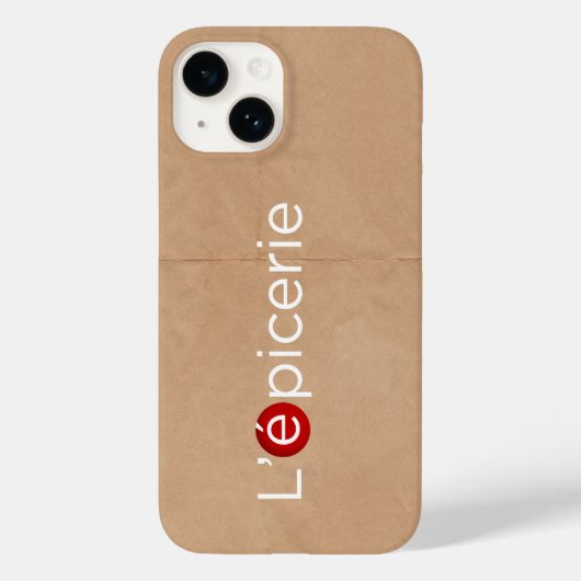 Coques Case-Mate iPhone L'Épicerie (Verso)