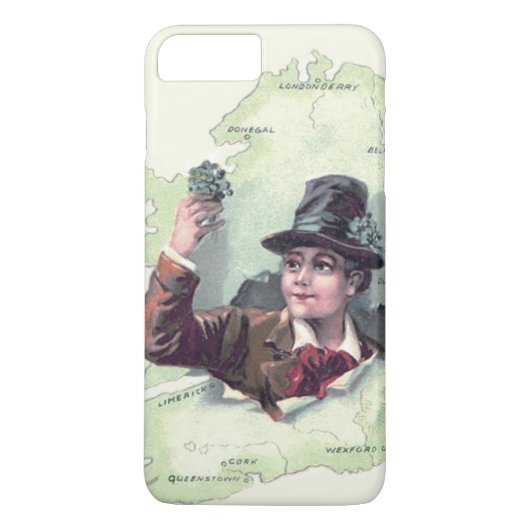 Coques Case-Mate iPhone Leprechaun Shamrock Irlande (Dos)