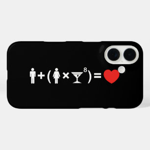 Coques iPhone 16 L'équation d'amour pour les femmes