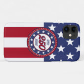 Coques Case-Mate iPhone Les 250 ans d'Amérique avec le drapeau des États-U (Dos (Horizontal))
