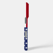 Coques Case-Mate iPhone Les 250 ans d'Amérique avec le drapeau des États-U (Verso / Droite)